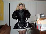 Sissy Maid Lexis poses